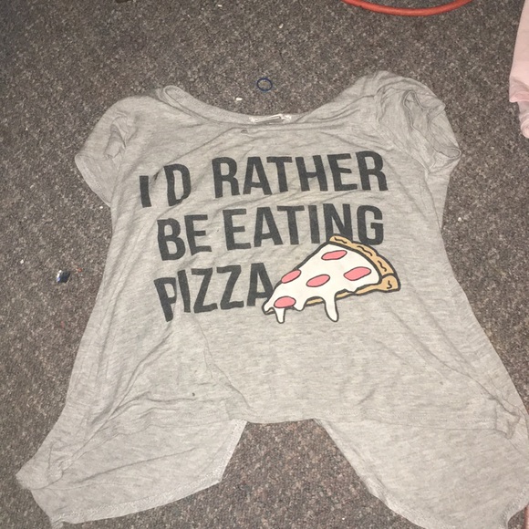 Cute Pizza shirt / tshirt - Picture 1 of 3